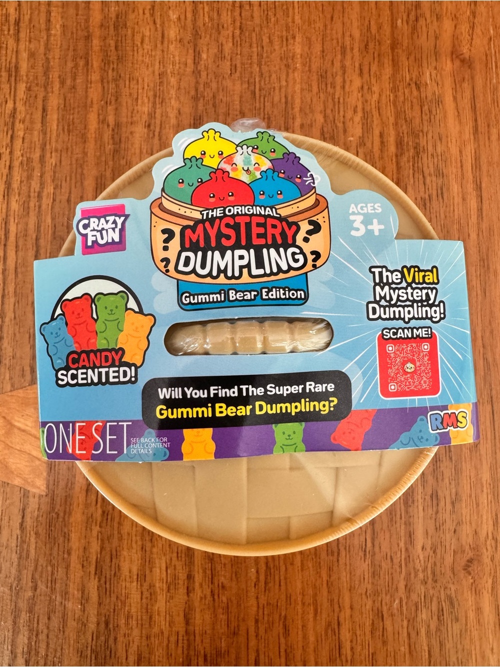 RMS Mystery Dumpling Gummi Bear Edition Candy Scented Viral Squishy Sealed NWT
